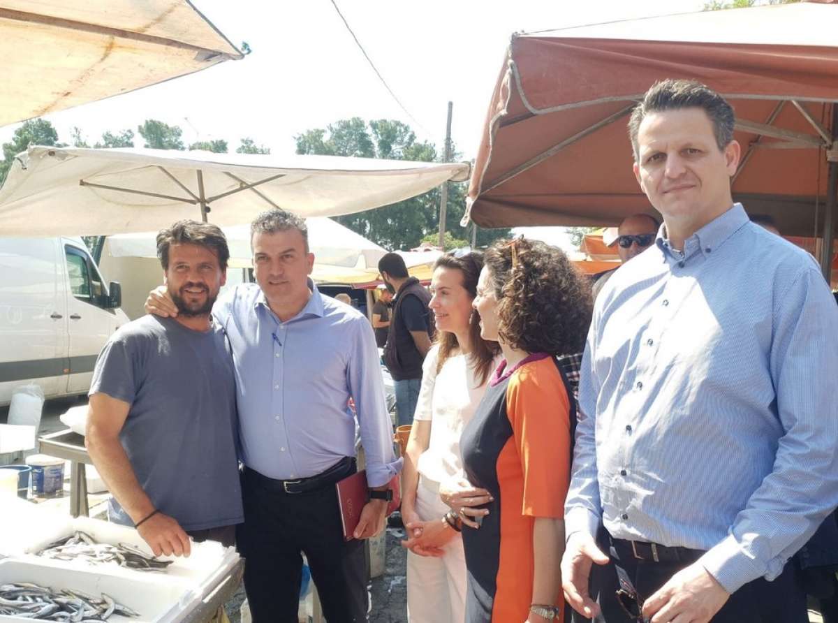 Στην οδό Αγιάς η λαϊκή αγορά των "Αγίων Σαράντα"