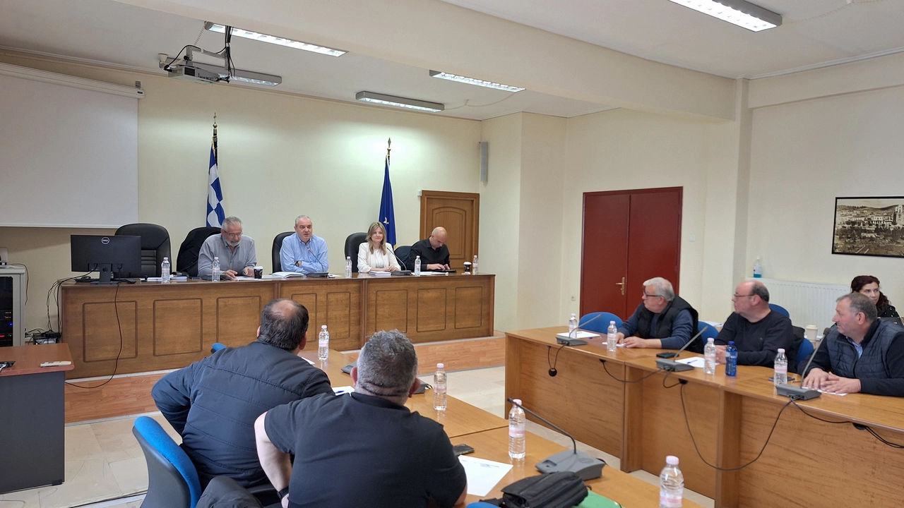 Ενημέρωση των προέδρων κοινοτήτων του Δήμου Ελασσόνας από τον Αντιπεριφερειάρχη Αθλητισμού Σ.Σουλούκο