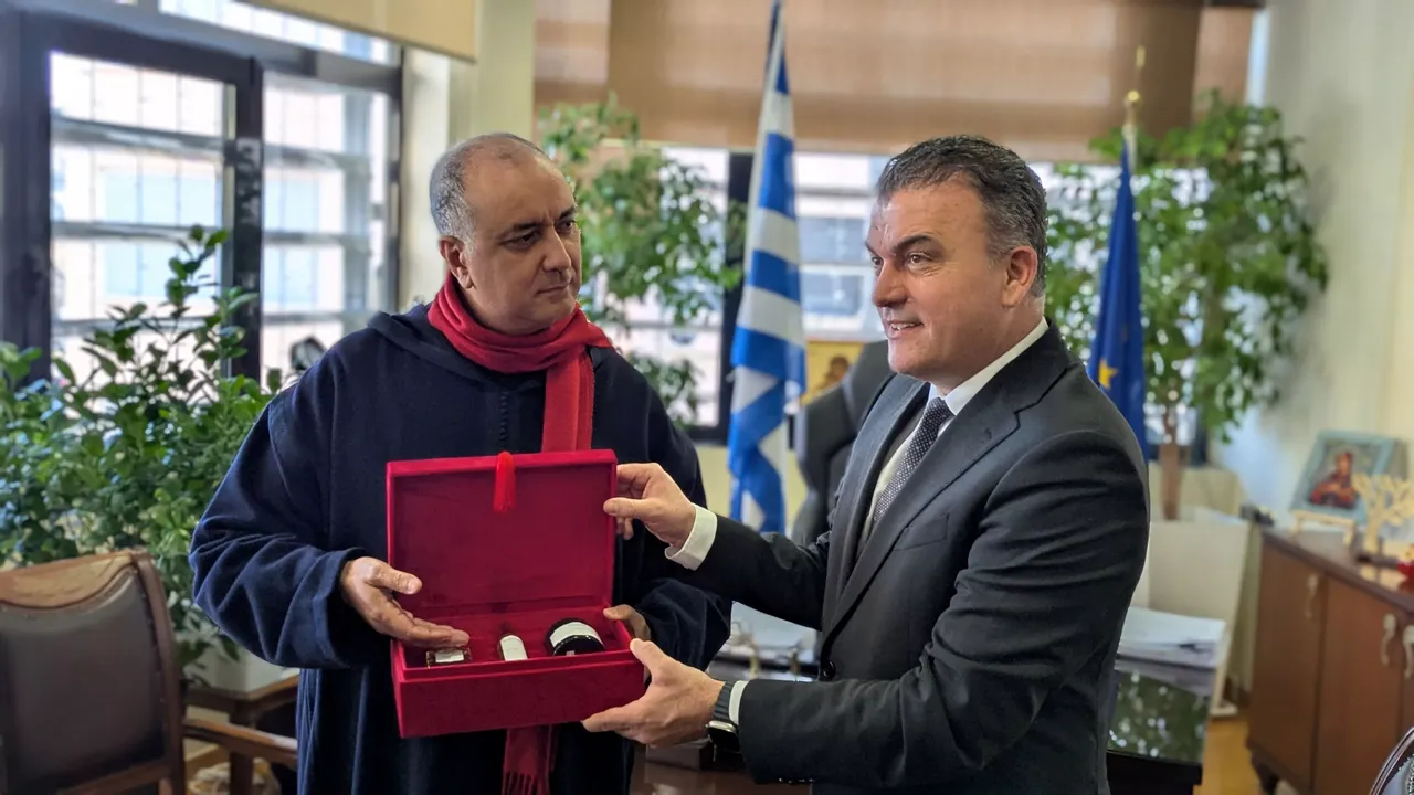 Δημιουργικές επισκέψεις από τον Πρέσβη του Μαρόκου στους Δήμους Λαρισαίων και Ελασσόνας (ΦΩΤΟ)