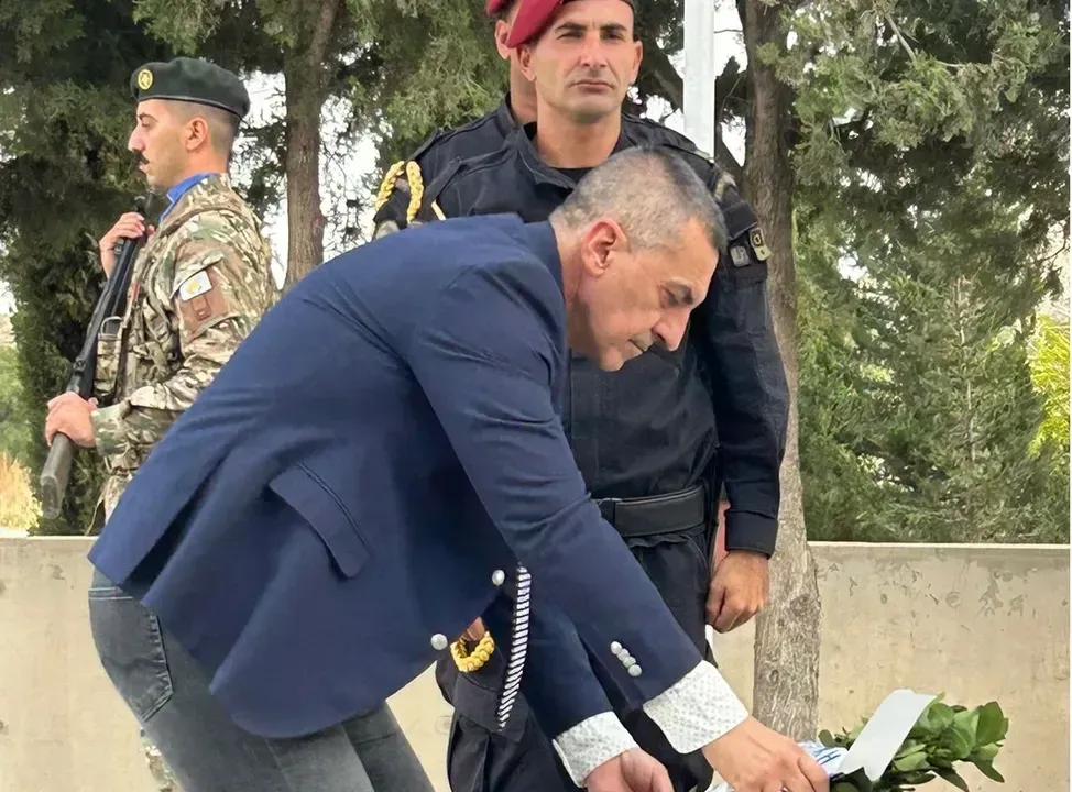 Στην Κύπρο για ιερό σκοπό ο Δ.Κουρέτας (ΦΩΤΟ)
