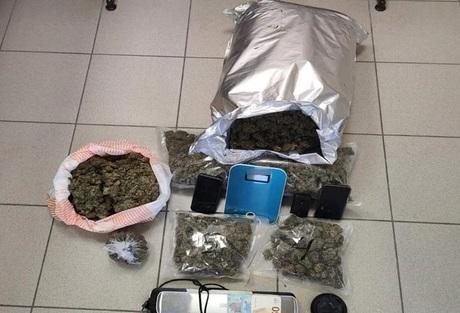 Κατασχέθηκαν πάνω από 6,7 κιλά κάνναβης στο Βόλο (ΦΩΤΟ)