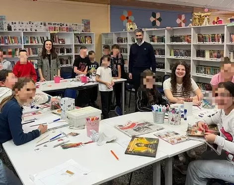 Oλοκληρώθηκε η δράση "Vita… όπως Βιβλίο, γράφουμε μαζί" στη Δημοτική Βιβλιοθήκη Λάρισας (ΦΩΤΟ)
