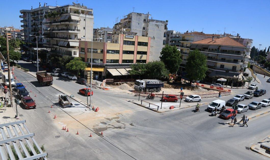 Εντός των χρονοδιαγραμμάτων οι εργασίες στον κόμβο της Φαρσάλων